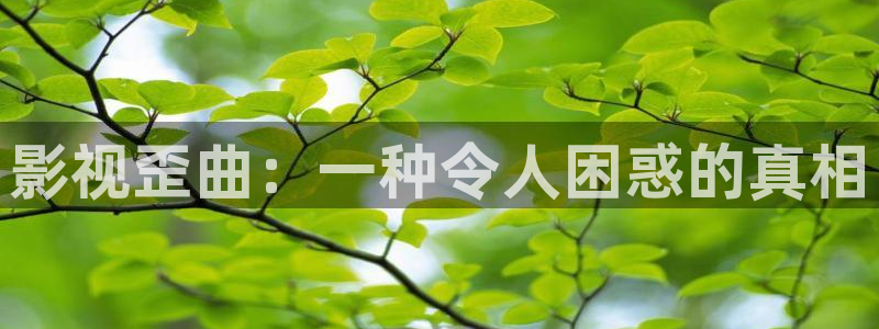 姐姐的朋友酷客影院：影视歪曲：一种令人困惑的真相